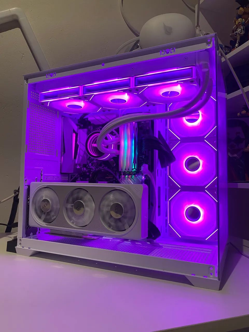 Pc gamer full white Rtx, 32gb, ddr4, xpg 850w