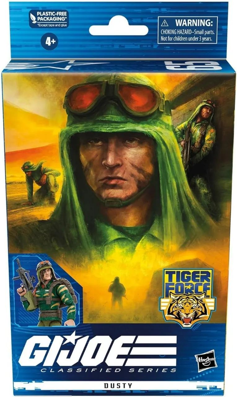 Hasbro Gi Joe Classified Series - #065 Tiger Force Dusty - Novo