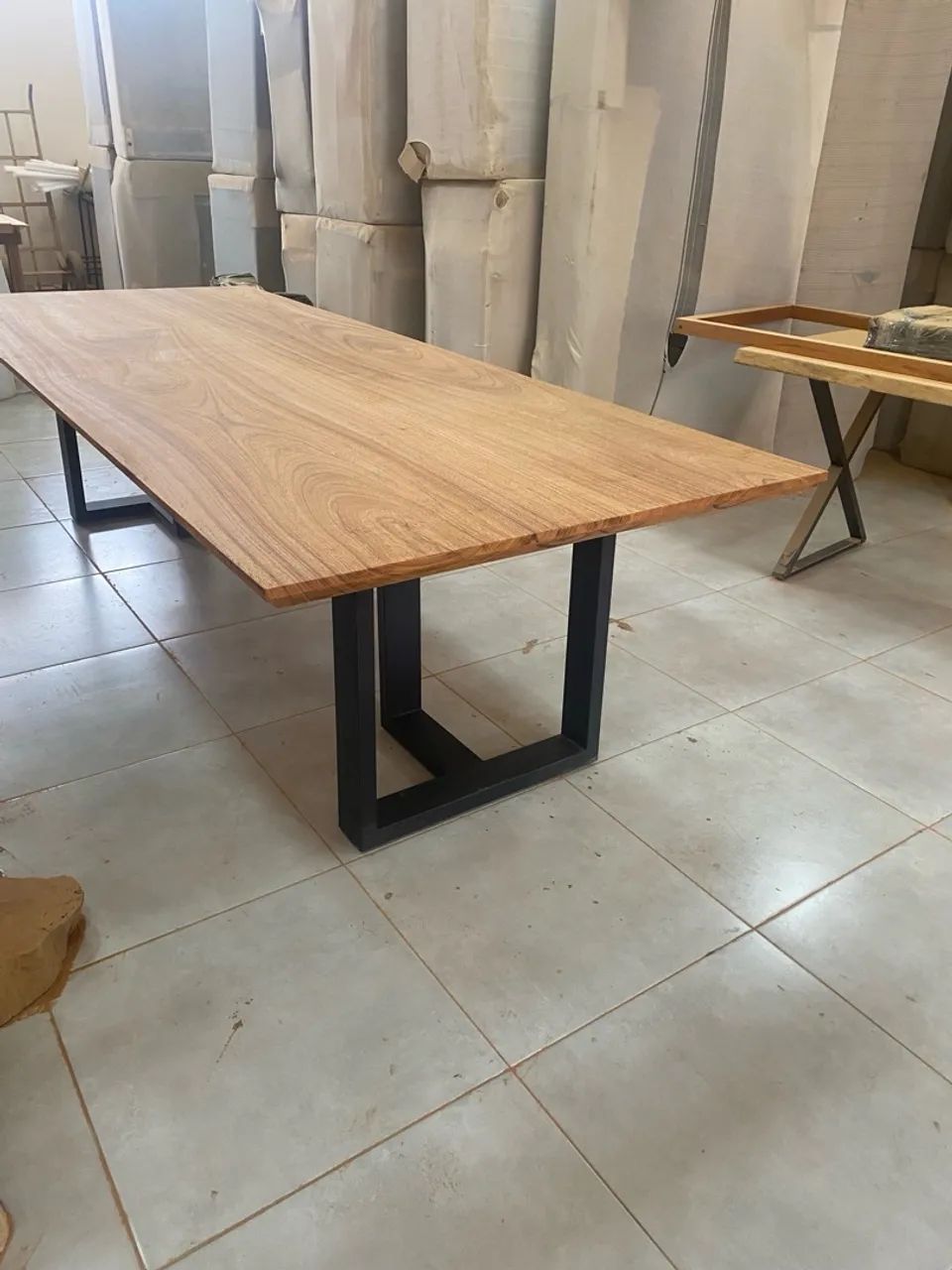 Mesa de madeira área externa  - Foto 2