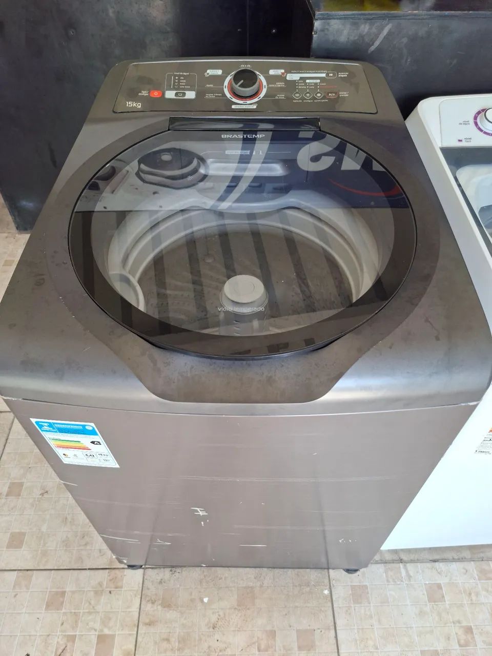 Brastemp 15kg cinza Titanium 