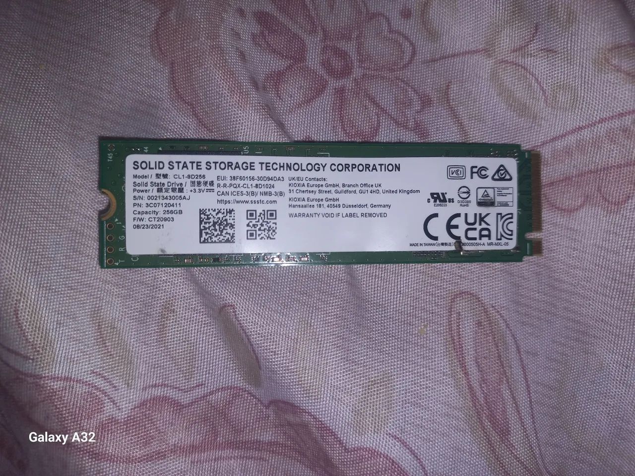 SSD 256gb
