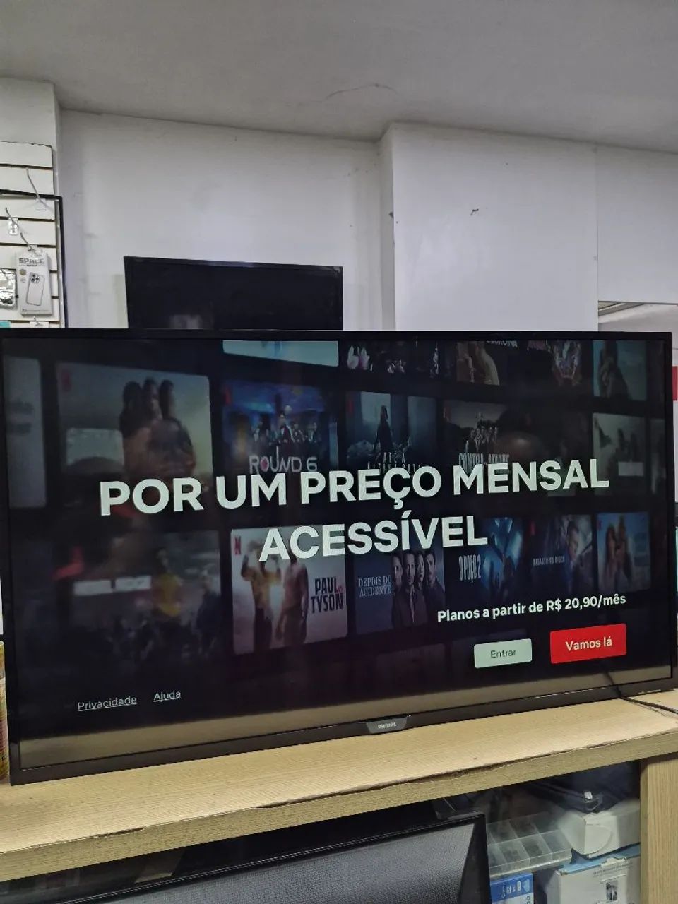 Smart TV Philips 43 polegadas Wi-fi integrado  - Foto 3