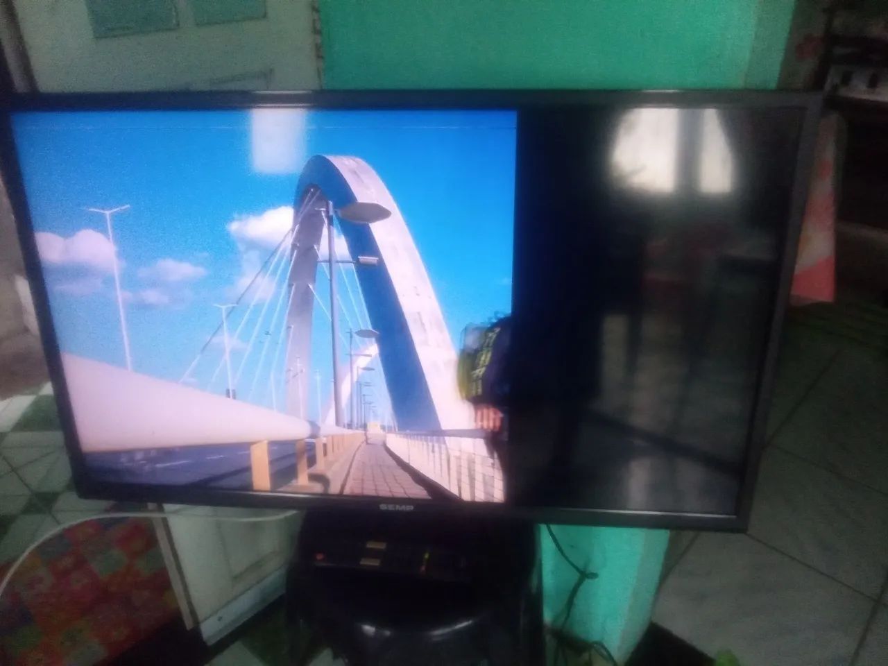 Tv.   Semp.  Toshiba.  De.  39.  Polegadas.  Led.  Leia.   - Foto 5