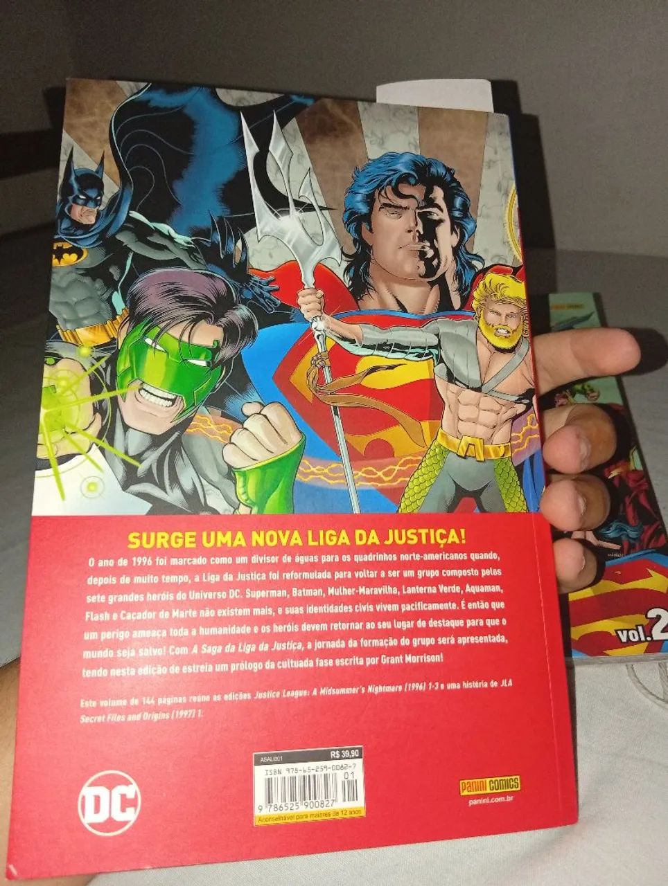 A Saga liga da justiça vol 1 e 2 - Foto 3
