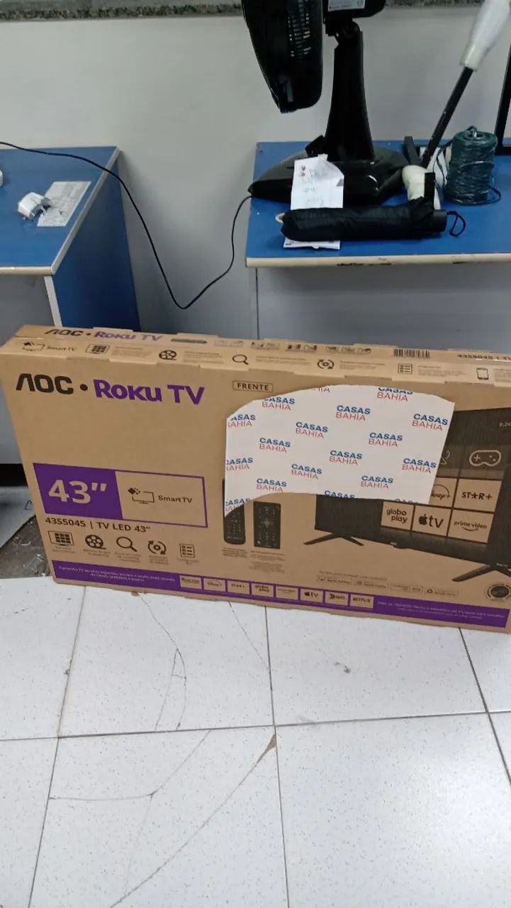 Vendo, TV 43 para sair hoje