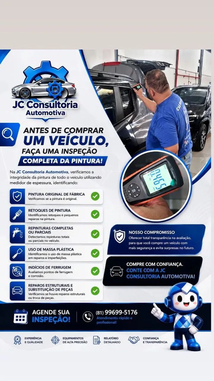 Vistoria cautelar pre compra  carro perfeito  - Foto 3