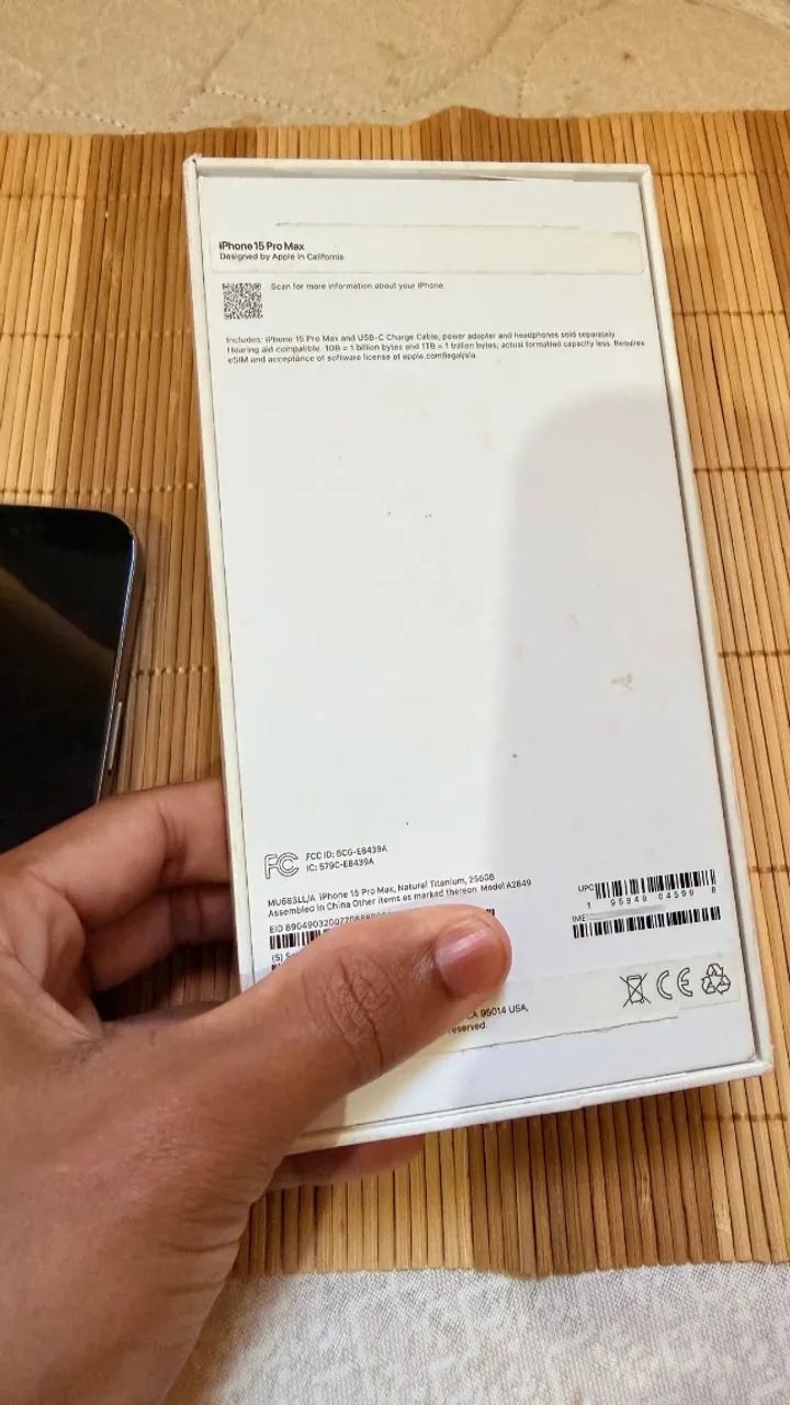  iPhone 15 Pro Max 256 GB, Titânio Natural - Foto 5