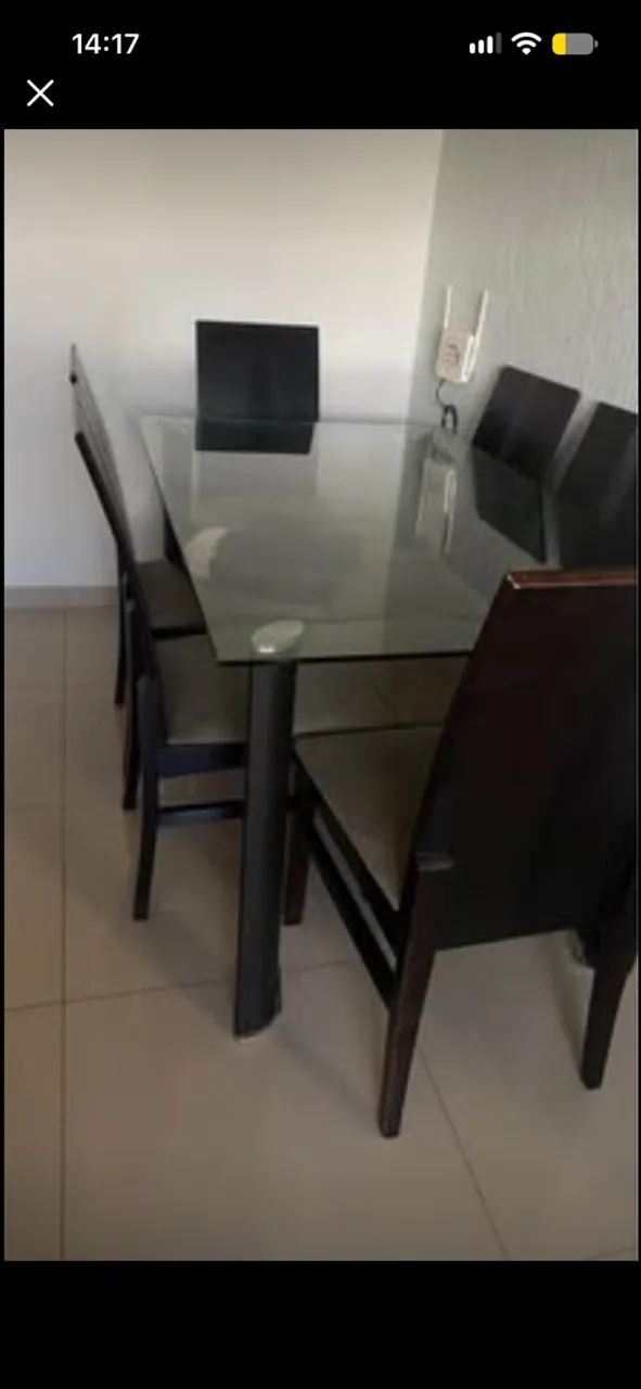 Mesa de jantar 6 cadeiras - Foto 4