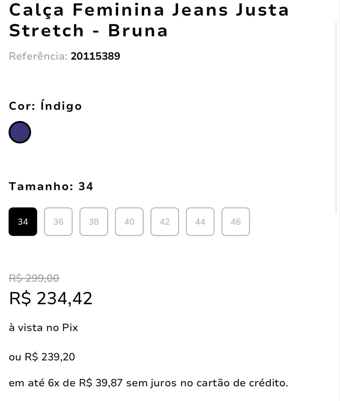 Calça colcci jeans nova tamanho 34  - Foto 5