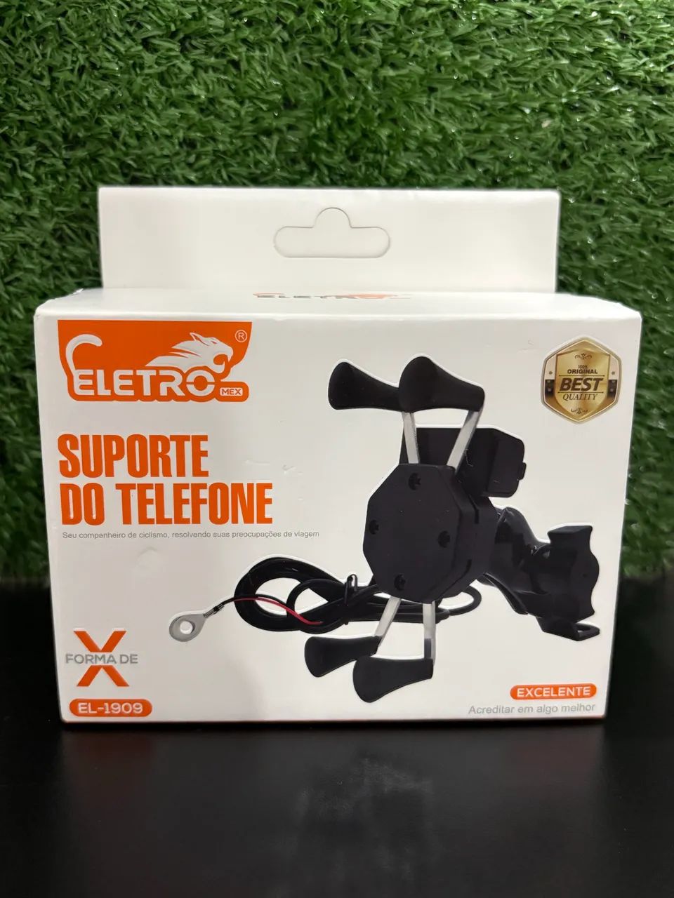 Suporte para telefone + carregador