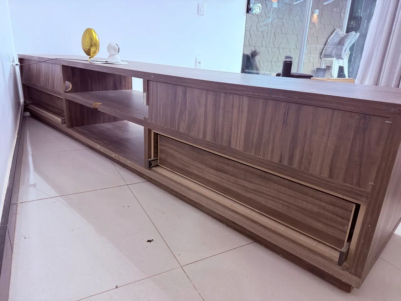 Rack para Sala, MDF, 2.75cm Comprimento  - Foto 4