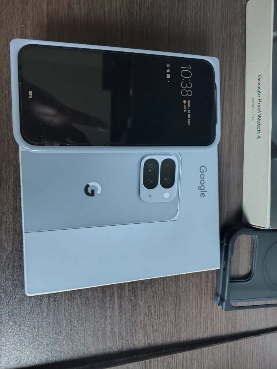 Google pixel fold 10 , 6 meses de uso , 1 TB estado de zero kit completo ou vendo a part - Foto 5