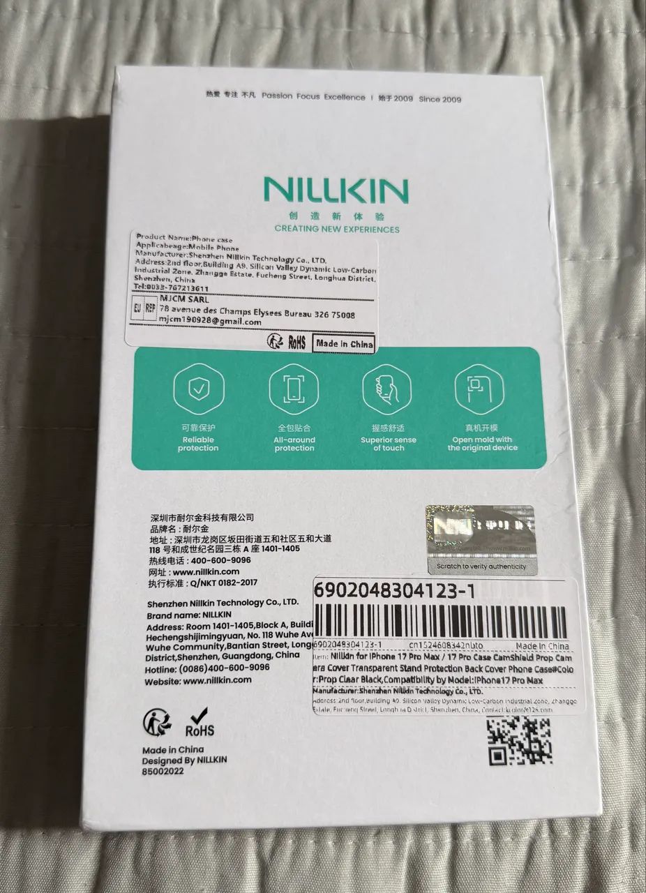 Case IPhone 17 Pro Max - Nillkin Camshield Prop - Original - Foto 2