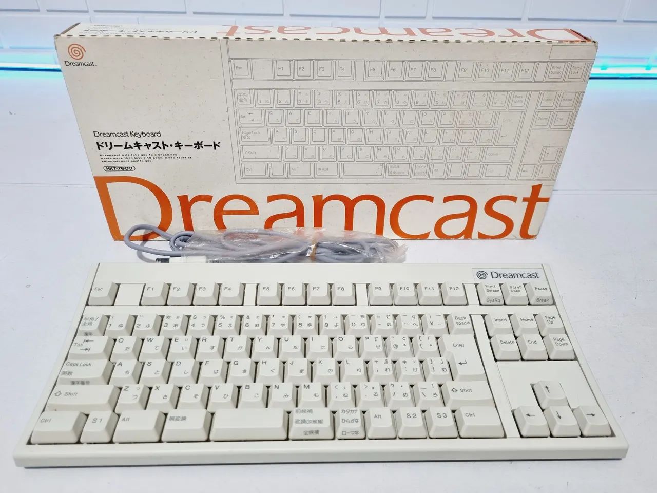 TECLADO OFICIAL DREAMCAST ORIGINAL