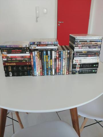Coleçao de DVDs muitos título raros barbada
