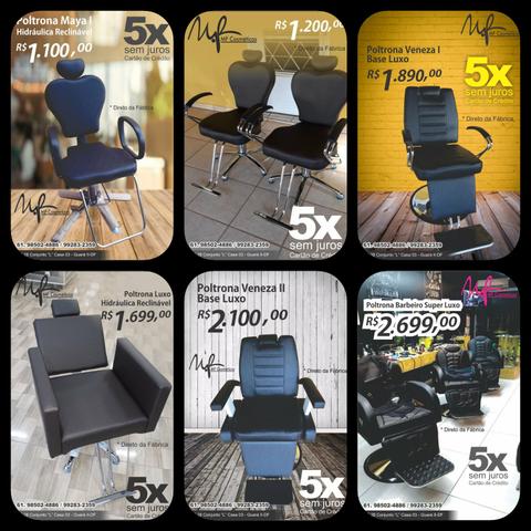 POLTRONAS DE BARBEIRO e SALÃO!!! - Foto 6