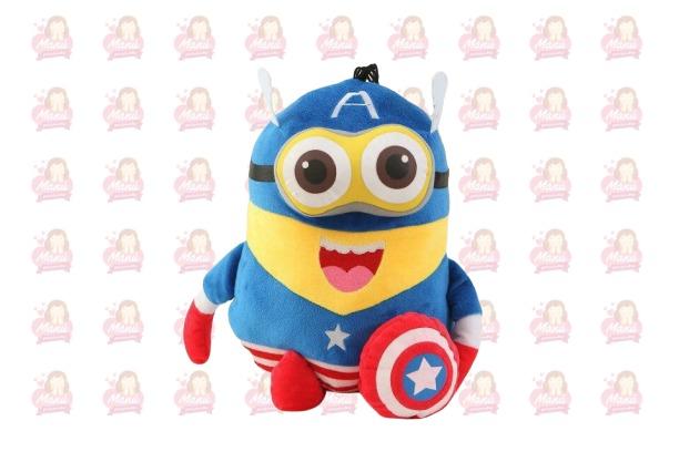 Minions Heróis Pelúcia com 4 personagens - Foto 3