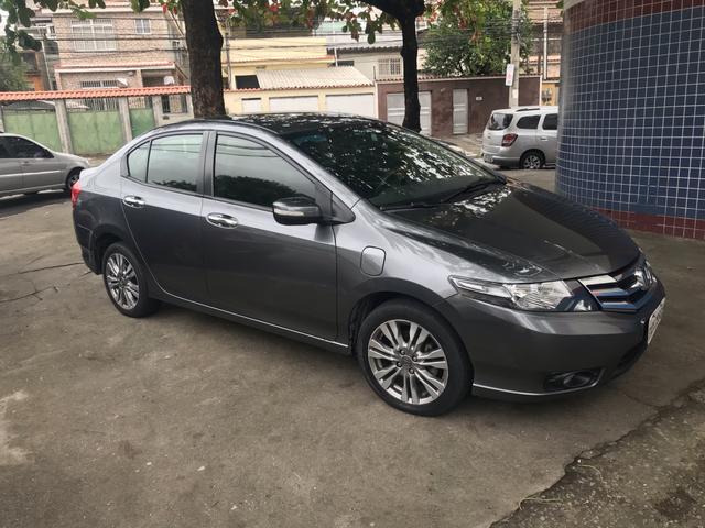 Honda city ANO 2014 TOP de linha com PADDLE SHIFT (marcha no volante) - Foto 7
