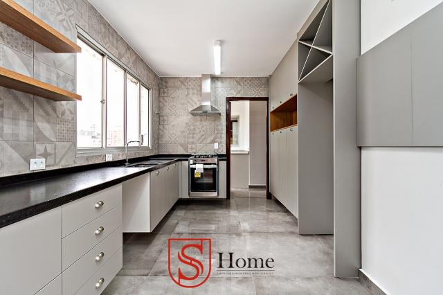 Apartamento com 4 quartos e 2 vagas para aluguel no Bigorrilho em Curitiba - PR - Foto 6
