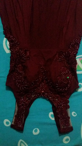 olx vestido de madrinha marsala