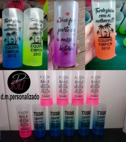 Copos personalizados para festas e eventos - Foto 3