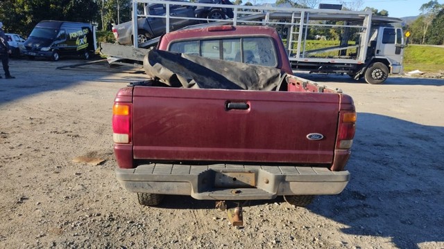 Sucata Ford Ranger 2.5 Manual 4x4 2000 Bordo - Foto 4