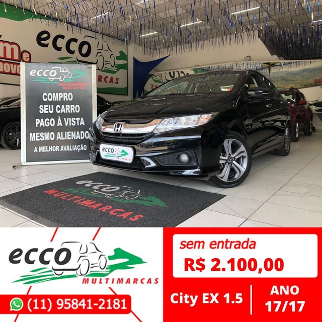 HONDA CITY EX 1.5 CVT  FLEX  FLEX AUTOMÁTICO
