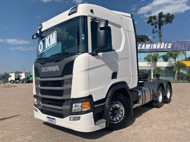 SCANIA R500 6X4, 2021, 0KM, COM BOMBA HIDRÁULICA HYVA