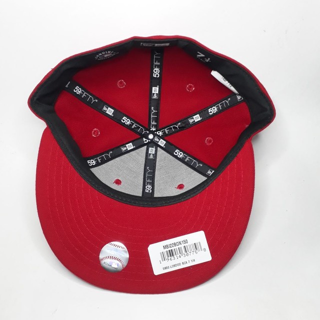 Boné Los angeles Dodgers vermelho - LA - New era - 59fifty Mlb Fitted  - Foto 4