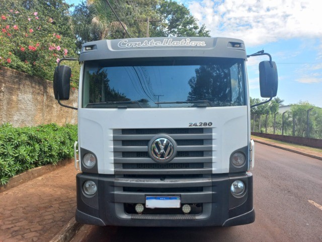 Volkswagen 24280 ano 2016, baixo km prancha, plataforma,  movel com redutor, nova sem uso - Foto 6