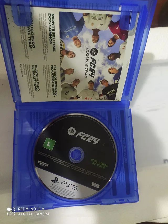 Ps5 com jogo fifa 2024 - Videogames - Chapada, Manaus 1254493358