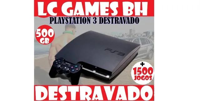 PS3 SLIM 500GB/250GB ((( DE$TRAV4DO ))) +1500 JOGO$ +03 MESE$ GAR4NTIA -  LOJA.FÍSICA - Videogames - Lindéia (Barreiro), Belo Horizonte 1227325206