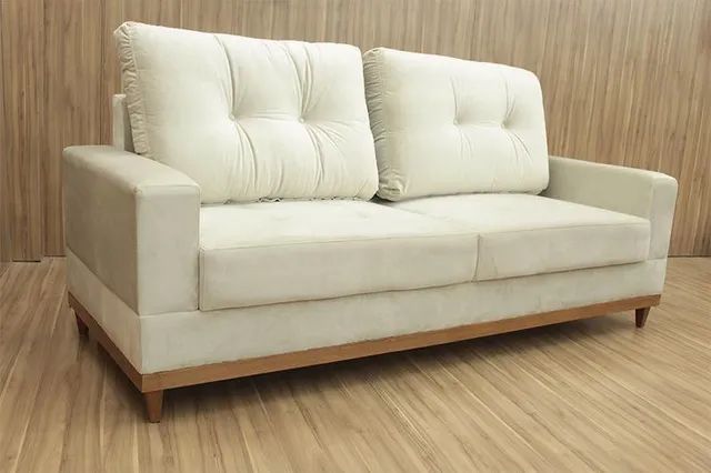 SOFÁ FIXO ESPUMA D28 MOLAS BONEL !!! AP628