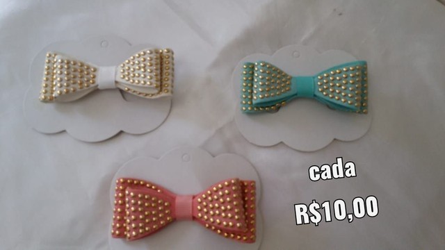 Laços de cabelo infantil exclusivo 