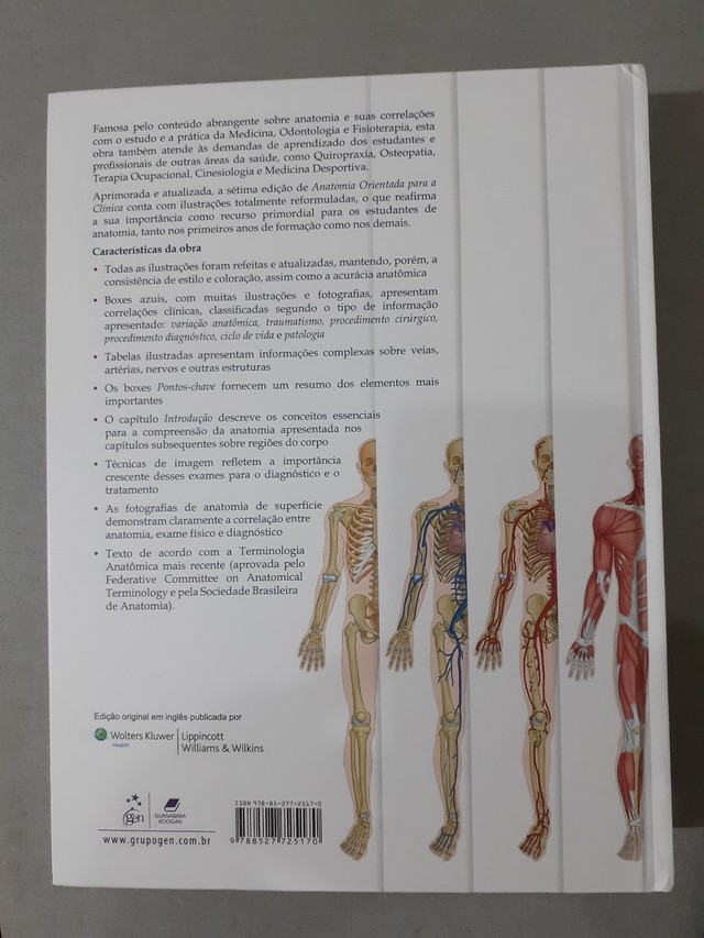Livro Universitário Anatomia Orientada para a Clínica - Foto 2