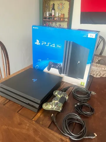 Vendo Ps4 Pro com Nota 1 Tera Novo Na Caixa, Console de Videogame Sony  Nunca Usado 73340667