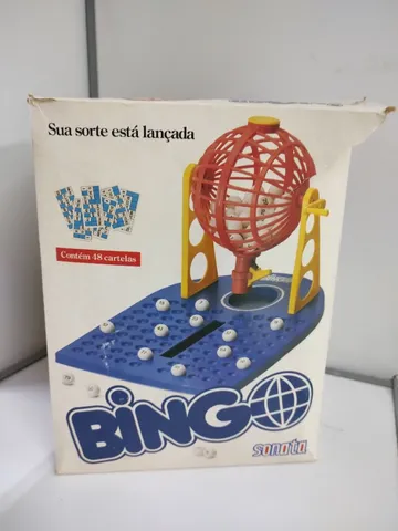 Brinquedo Bingo Com Globo Giratório e 48 Cartelas - A Colorida