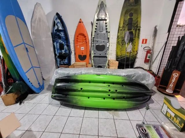 Caiaque Hunter Fishing 285 Novo com Nota Fiscal avalio trocas e parcelamos ATÉ  21  - Foto 2