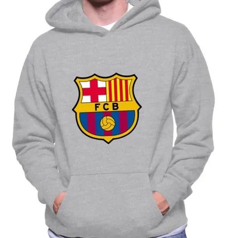 Moletom Barcelona Cinza - Foto 5