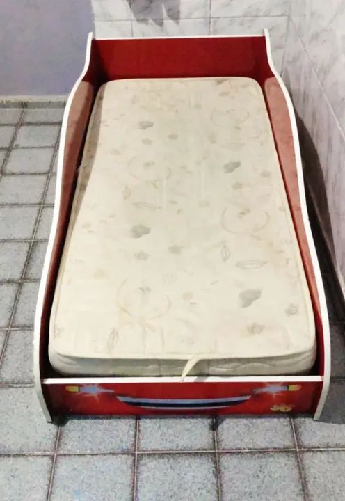 Cama Infantil Carrinho de Corrida - Foto 2