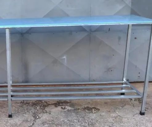 Mesa grande de inox nova 2.98mtrs - Foto 2