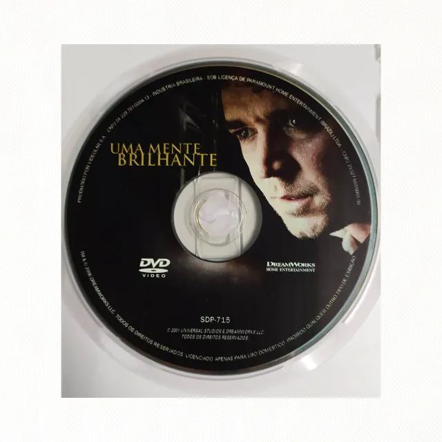 DVD Filme Uma Mente Brilhante - Foto 3