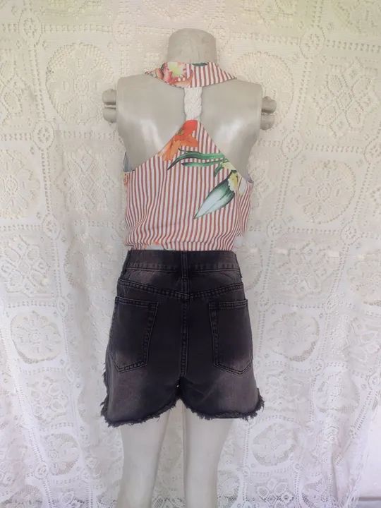 Short Jeans Black feminino  - Foto 5