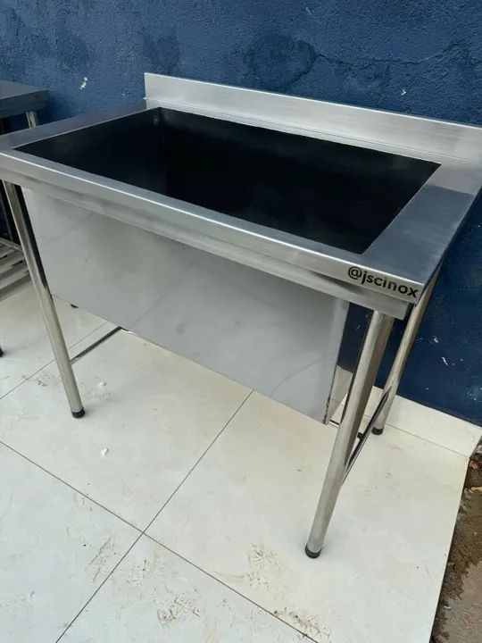 Tanque inox 1.0x0.60 - Foto 2