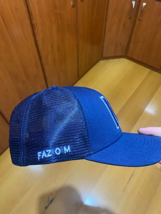 Boné Pablo Marçal Faz o M Original Bordado Trucker - Foto 6