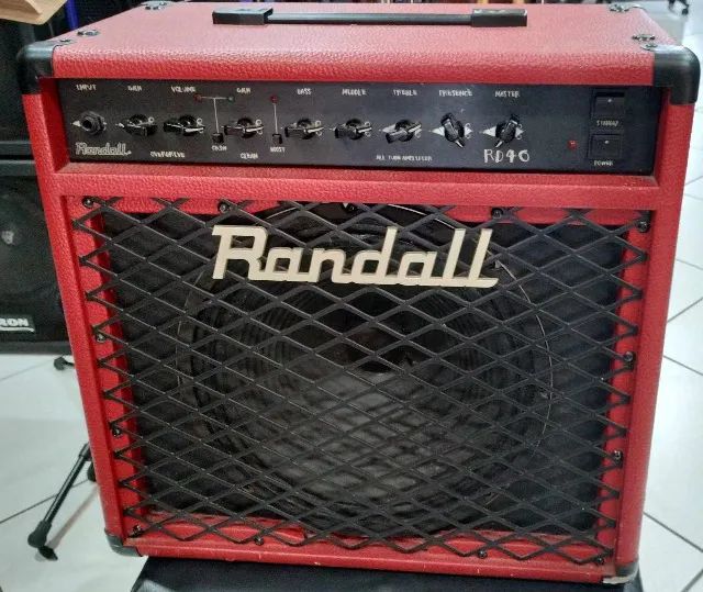 Amplificador de Guitarra Randall Rd 40 Valvulado usado Mixer Instrumentos Musicais