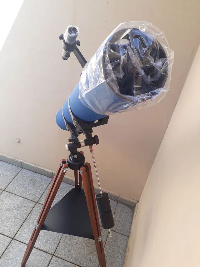 Telescópio com tubo de qualidade novo bem acabado de qualidade reconhecida  - Foto 5