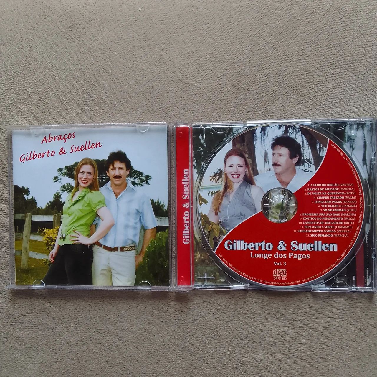 CD Gilberto e Suellen Longe dos Pagos vol.3 - Foto 3