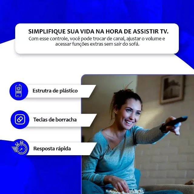Controle Remoto TV Cobia Haier - Novo - Foto 5