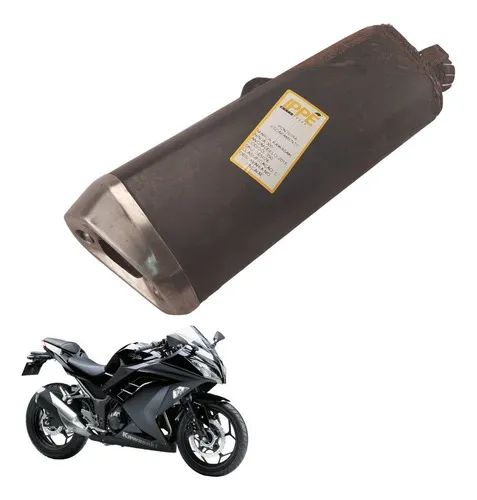 Ponteira Escapamento Avaria Kawasaki Ninja 300 2016